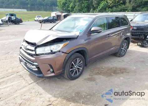 2017 Toyota Highlander Se/Xle from USA, damaged, VIN 5TDJZRFH1HS443200